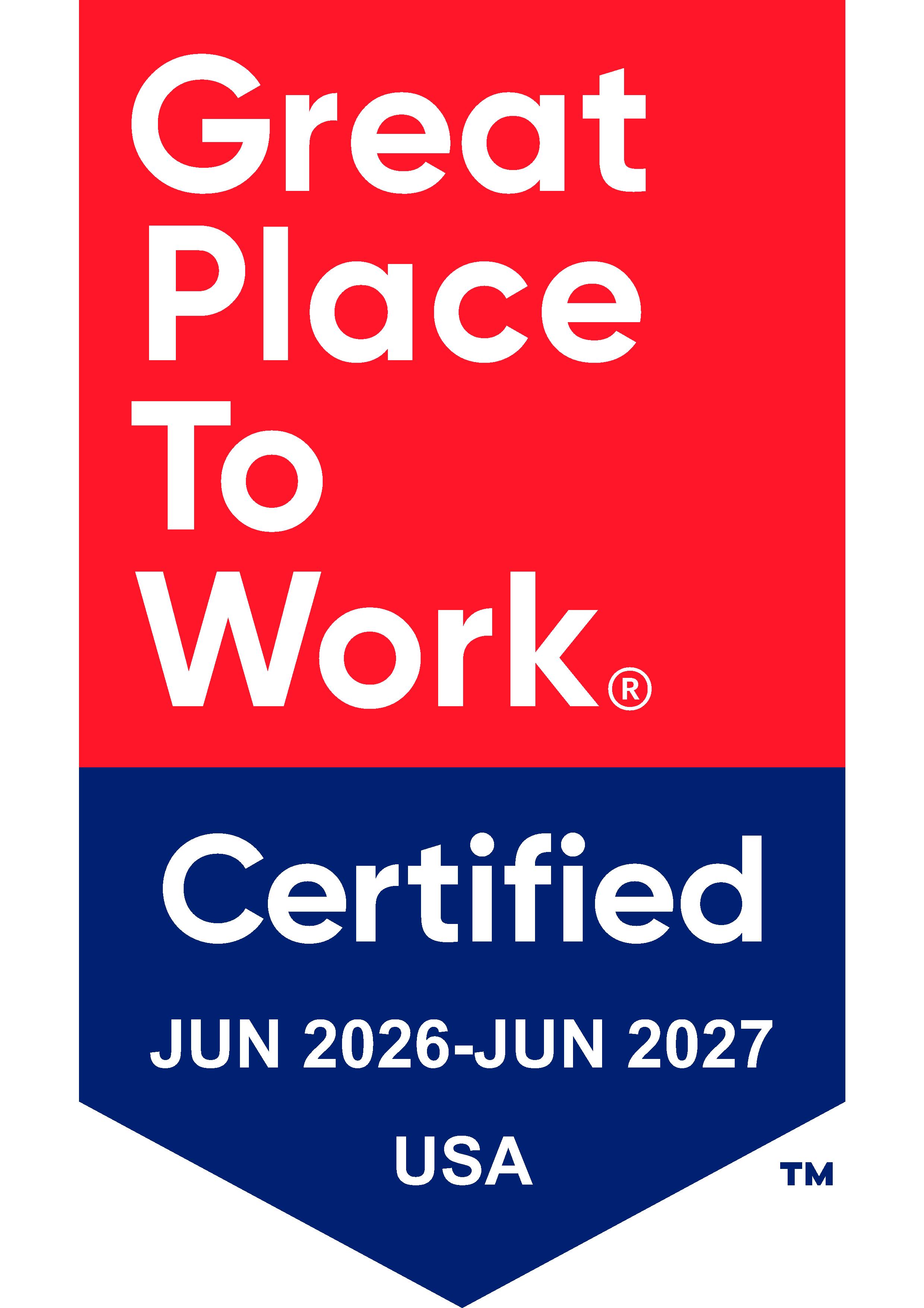APUS Great Place to Work Badge 2026-2027