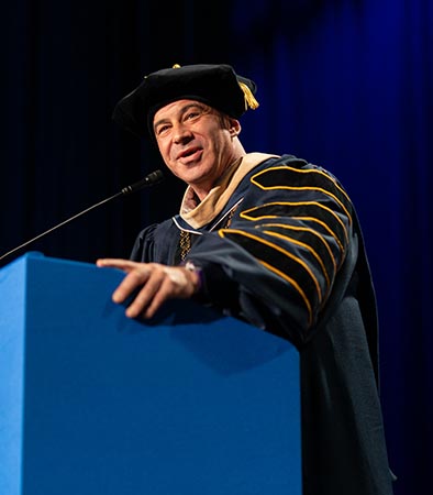 Nuno at 2026 Commencement